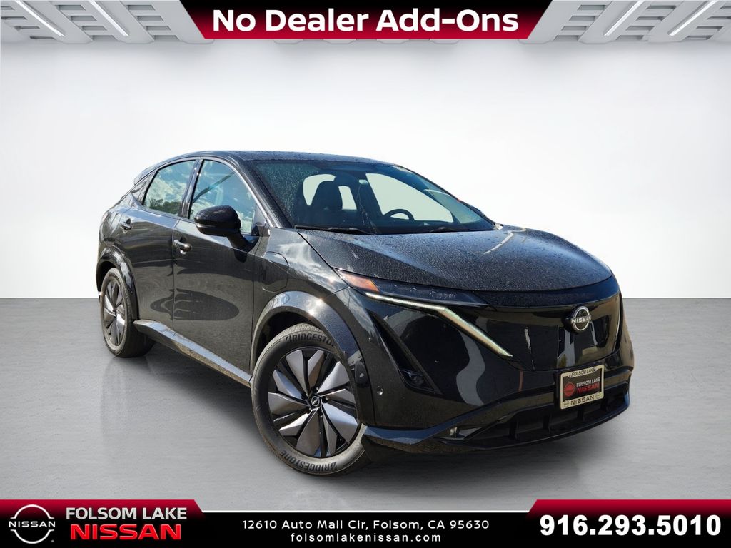 Black Diamond Pearl 2024 Nissan Ariya SUV / Crossover All-Wheel Drive Automatic