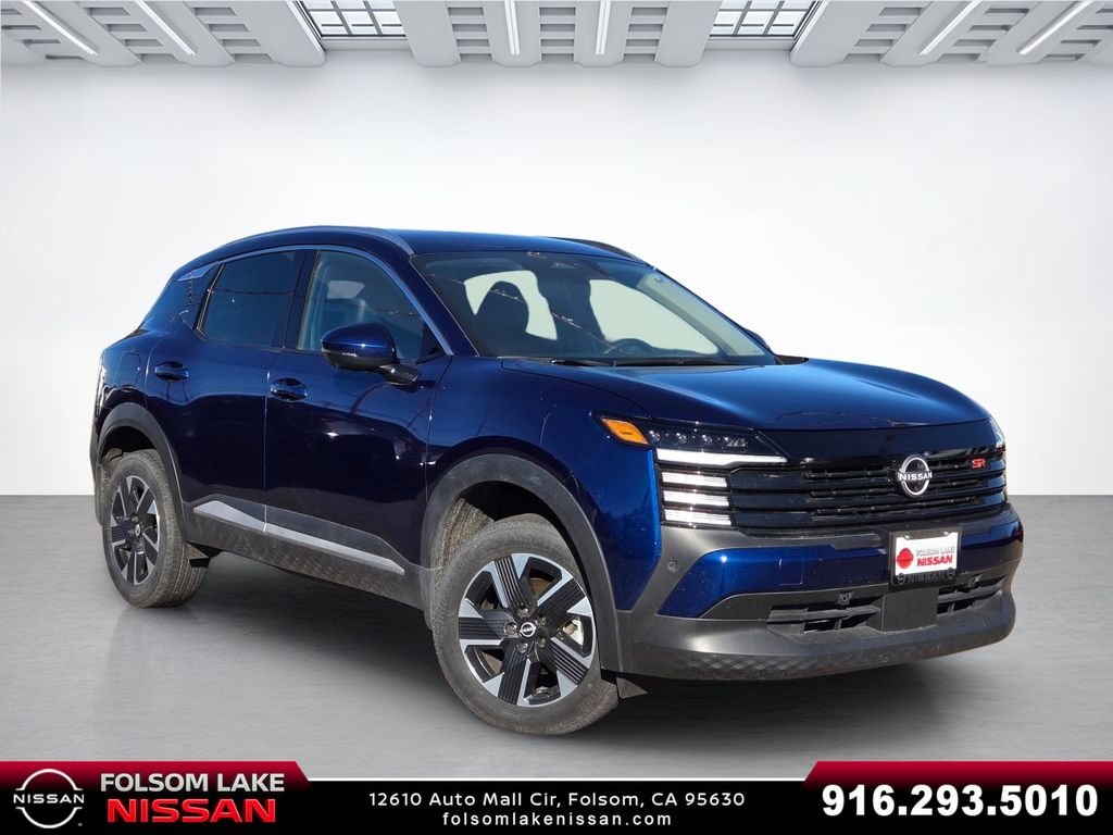 Deep Blue Pearl 2025 Nissan Kicks SUV / Crossover Front-Wheel Drive Continuously Variable Transmission