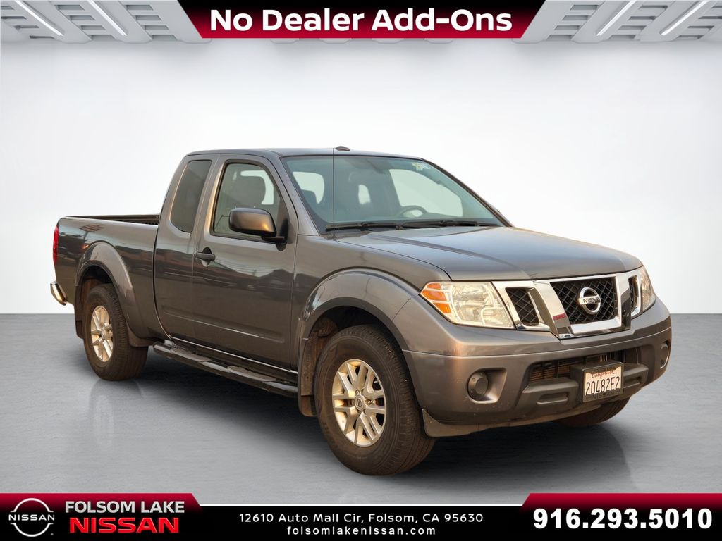 Gray (Gun Metallic) 2017 Nissan Frontier Pickup Truck 4X2 5-Speed Automatic