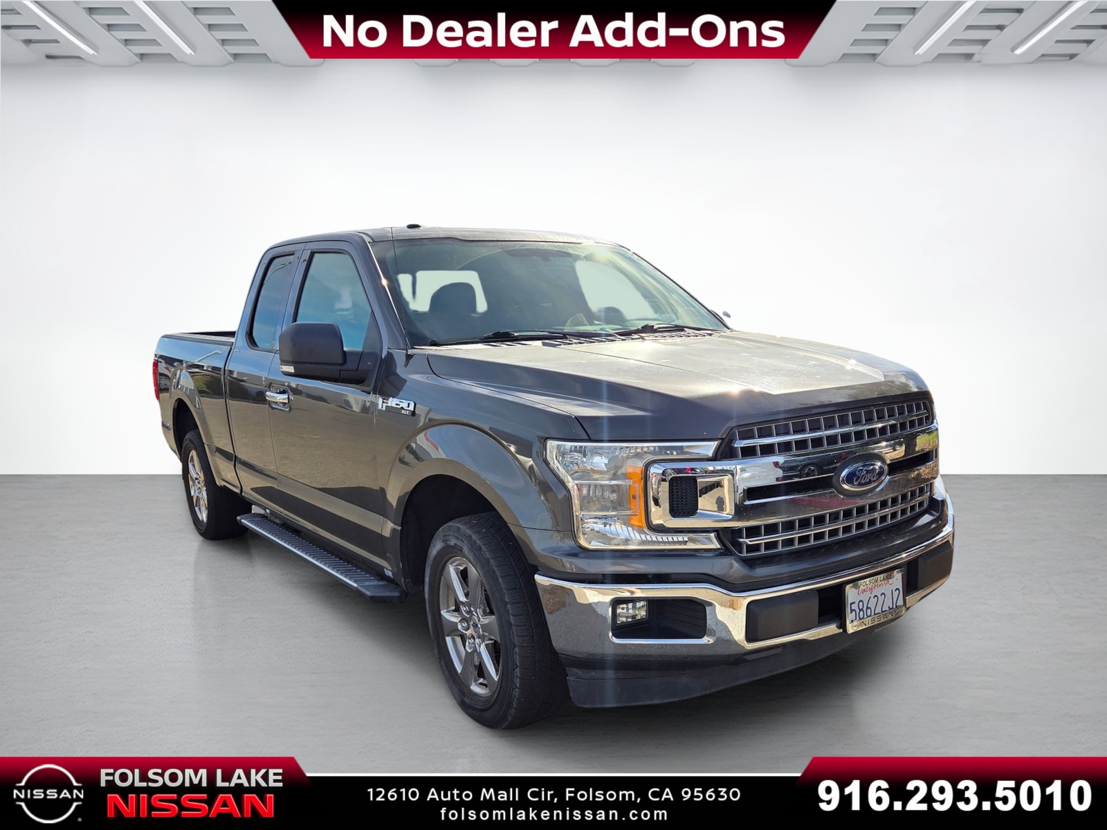 Gray (Magnetic Metallic) 2018 Ford F-150 Pickup Truck 4X2 Automatic
