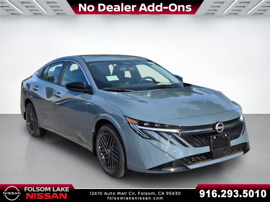 Atlantic Gray Metallic 2026 Nissan Sentra Sedan Front-Wheel Drive Continuously Variable Transmission