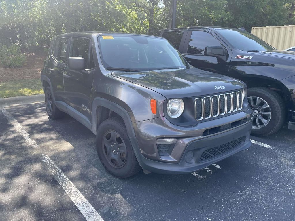 Gray (Granite Crystal Metallic Clearcoat) 2019 Jeep Renegade SUV / Crossover Four-Wheel Drive 9-Speed Automatic