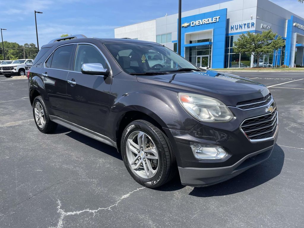 Gray (Tungsten Metallic) 2016 Chevrolet Equinox SUV / Crossover Front-Wheel Drive 6-Speed Automatic