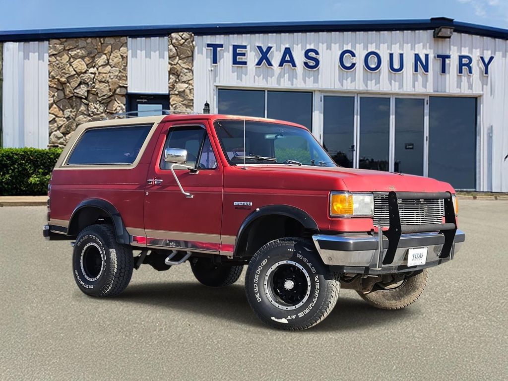 1991 Ford Bronco 2dr Wagon Silver Anniversary