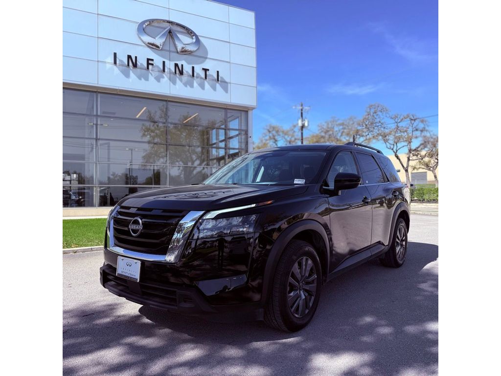 Super Black 2025 Nissan Pathfinder SV FWD SUV / Crossover Front-Wheel Drive 9-Speed Automatic