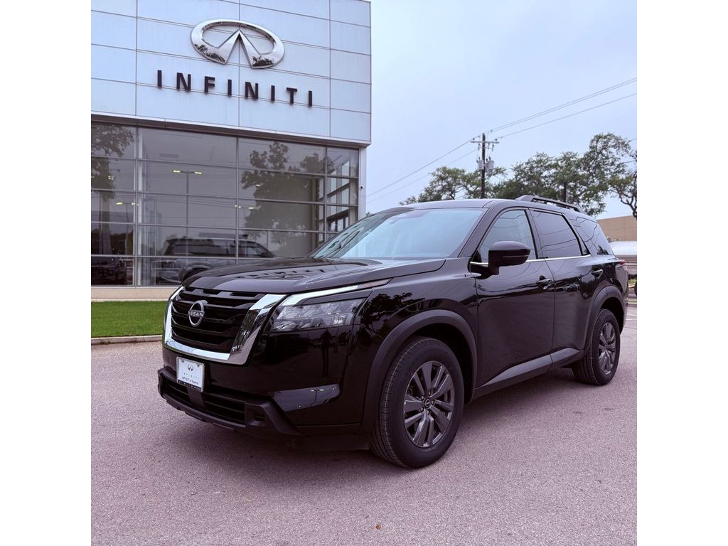 Super Black 2025 Nissan Pathfinder SV 4WD SUV / Crossover All-Wheel Drive 9-Speed Automatic