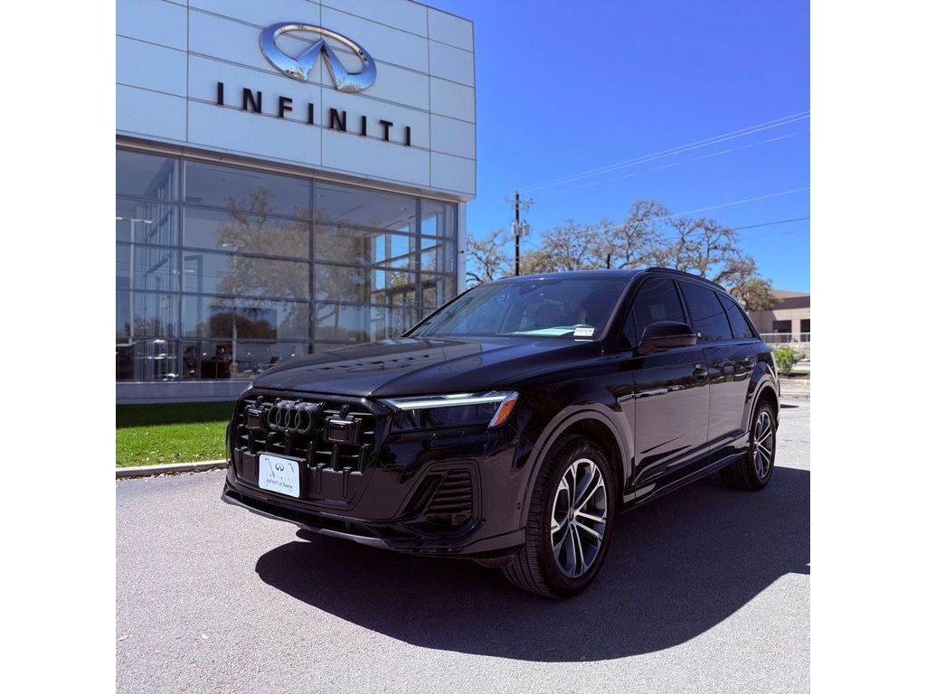 Black 2025 Audi Q7 quattro Premium Plus 45 TFSI SUV / Crossover All-Wheel Drive 8-Speed Automatic