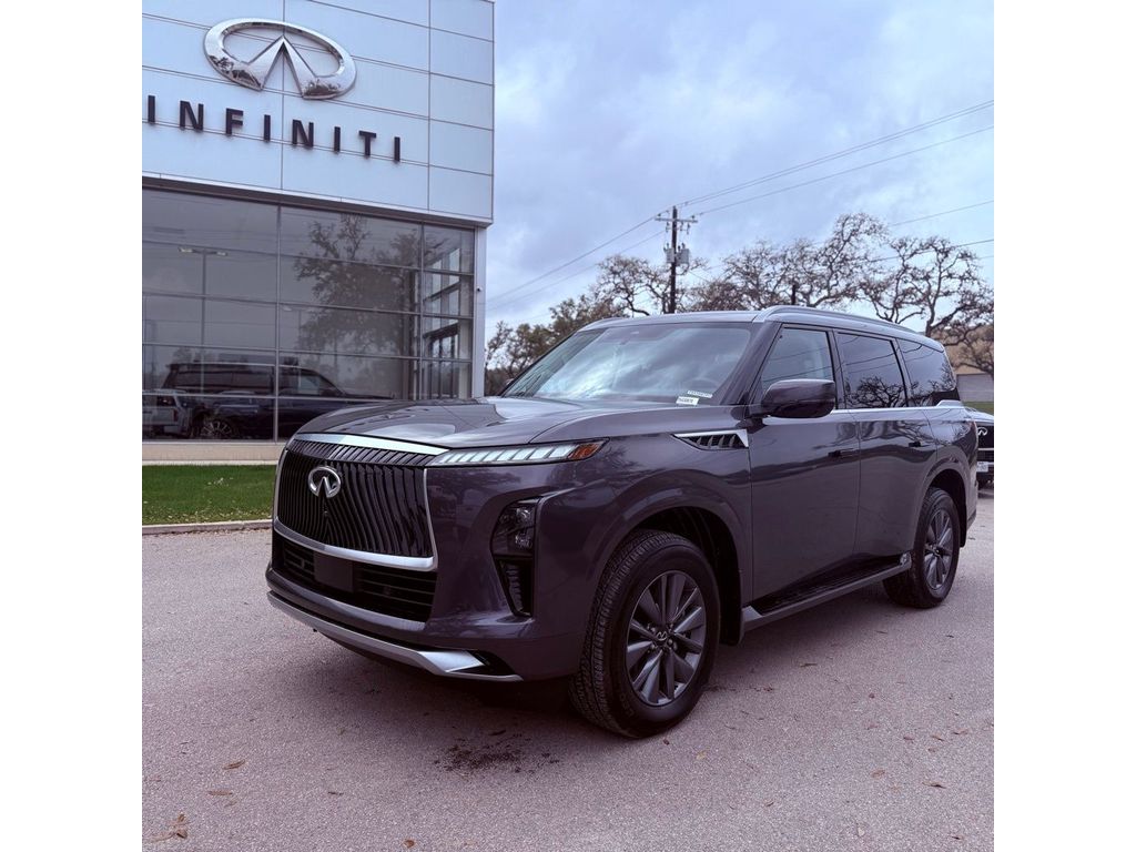 Anthracite Gray 2026 INFINITI QX80 Pure 4WD SUV / Crossover All-Wheel Drive 9-Speed Automatic