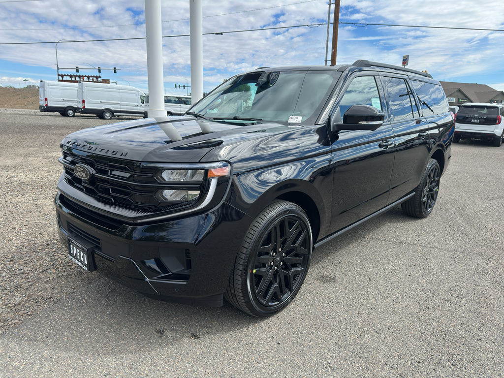 AGATE BLACK METALLIC 2026 Ford Expedition MAX Platinum 4WD SUV / Crossover Four-Wheel Drive Automatic