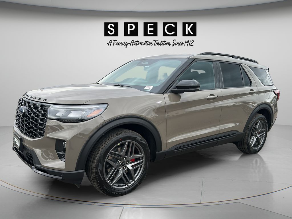MARSH GRAY 2026 Ford Explorer ST-Line AWD SUV / Crossover All-Wheel Drive Automatic