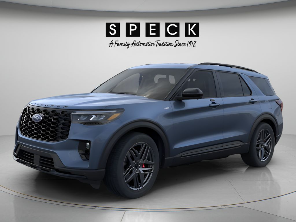 Vapor Blue Metallic 2026 Ford Explorer ST-Line AWD SUV / Crossover All-Wheel Drive Automatic