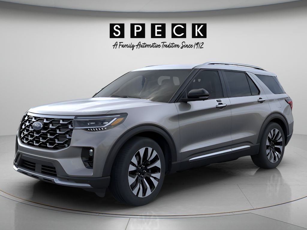 CARBONIZED GRAY METALLIC 2026 Ford Explorer Platinum AWD SUV / Crossover All-Wheel Drive Automatic
