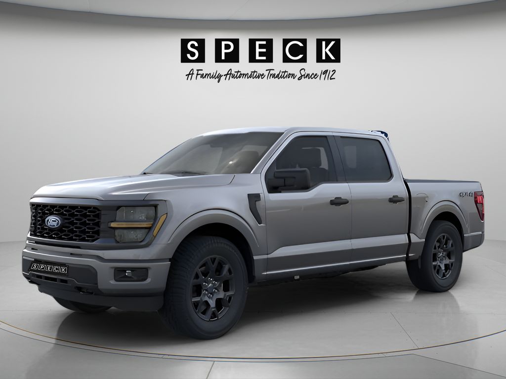 CARBONIZED GRAY METALLIC 2026 Ford F-150 STX SuperCrew 4WD Pickup Truck Four-Wheel Drive Automatic