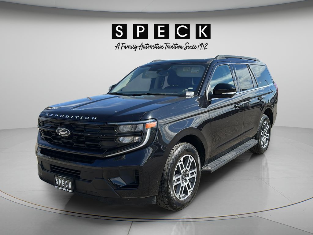 Agate Black Metallic 2025 Ford Expedition Active 4WD SUV / Crossover Four-Wheel Drive Automatic