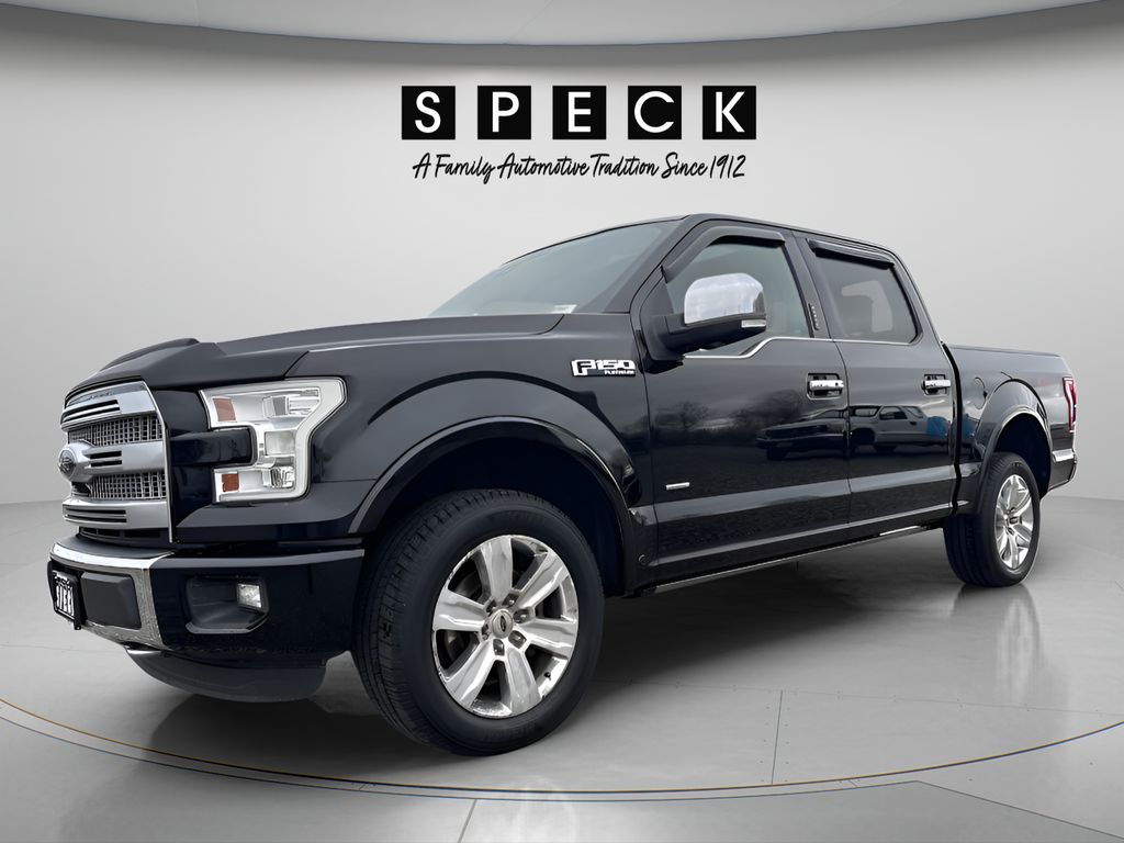 Shadow Black 2016 Ford F-150 Pickup Truck Four-Wheel Drive 6-Speed Automatic