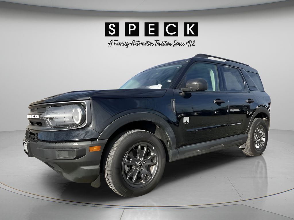 Shadow Black 2024 Ford Bronco Sport Big Bend AWD SUV / Crossover All-Wheel Drive 8-Speed Automatic