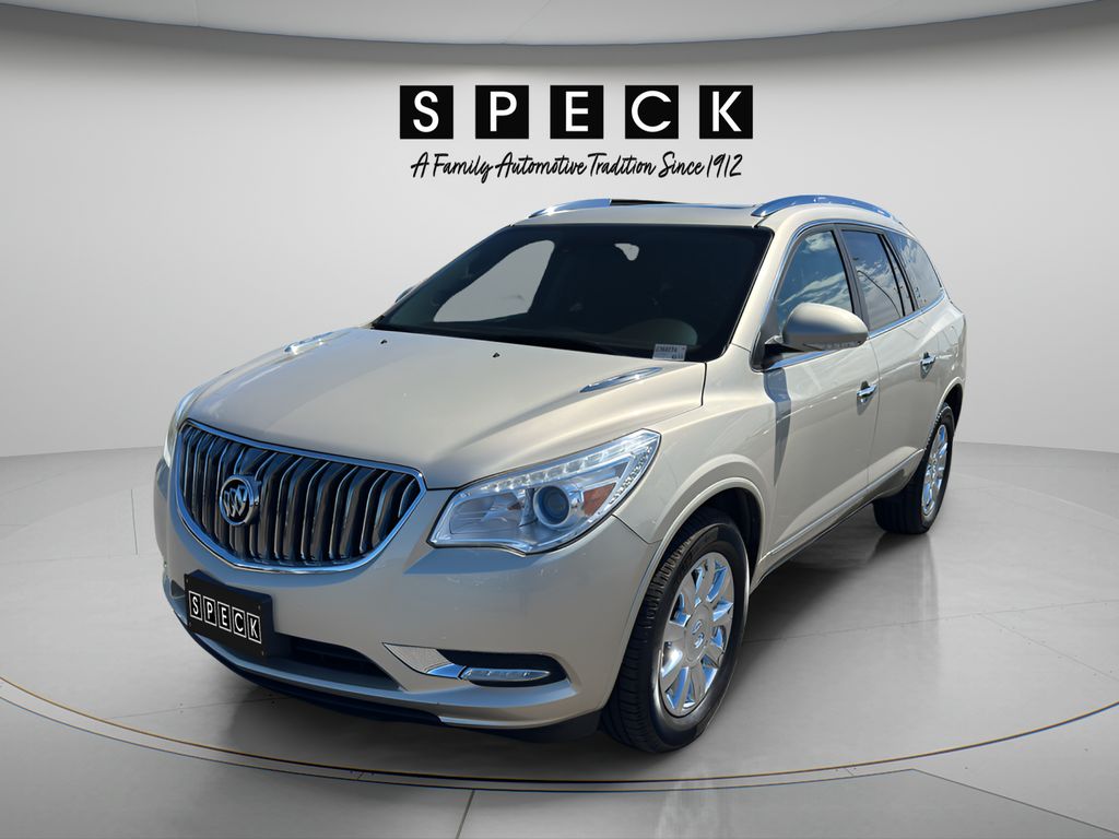 Champagne Silver Metallic 2014 Buick Enclave SUV / Crossover All-Wheel Drive 6-Speed Automatic