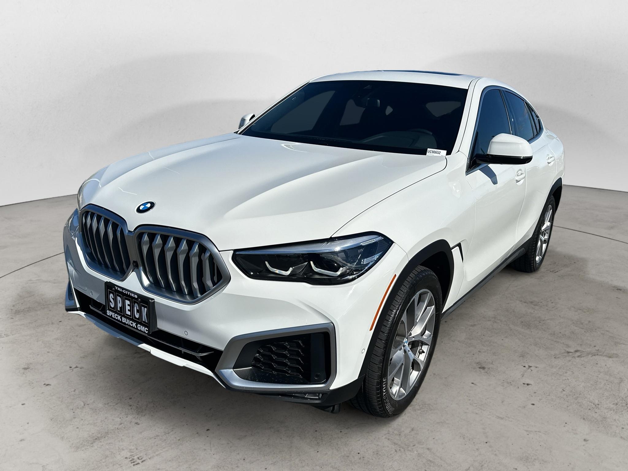 Alpine White 2020 BMW X6 SUV / Crossover All-Wheel Drive 8-Speed Automatic