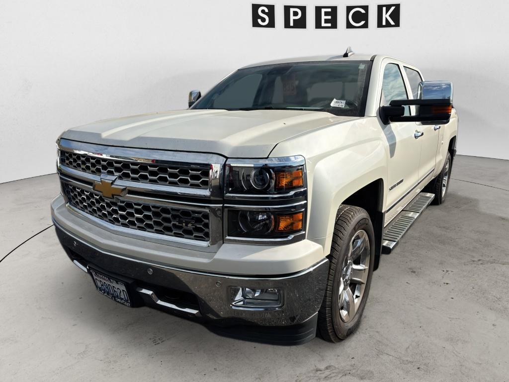 White Diamond Tricoat 2015 Chevrolet Silverado 1500 Pickup Truck Four-Wheel Drive 8-Speed Automatic