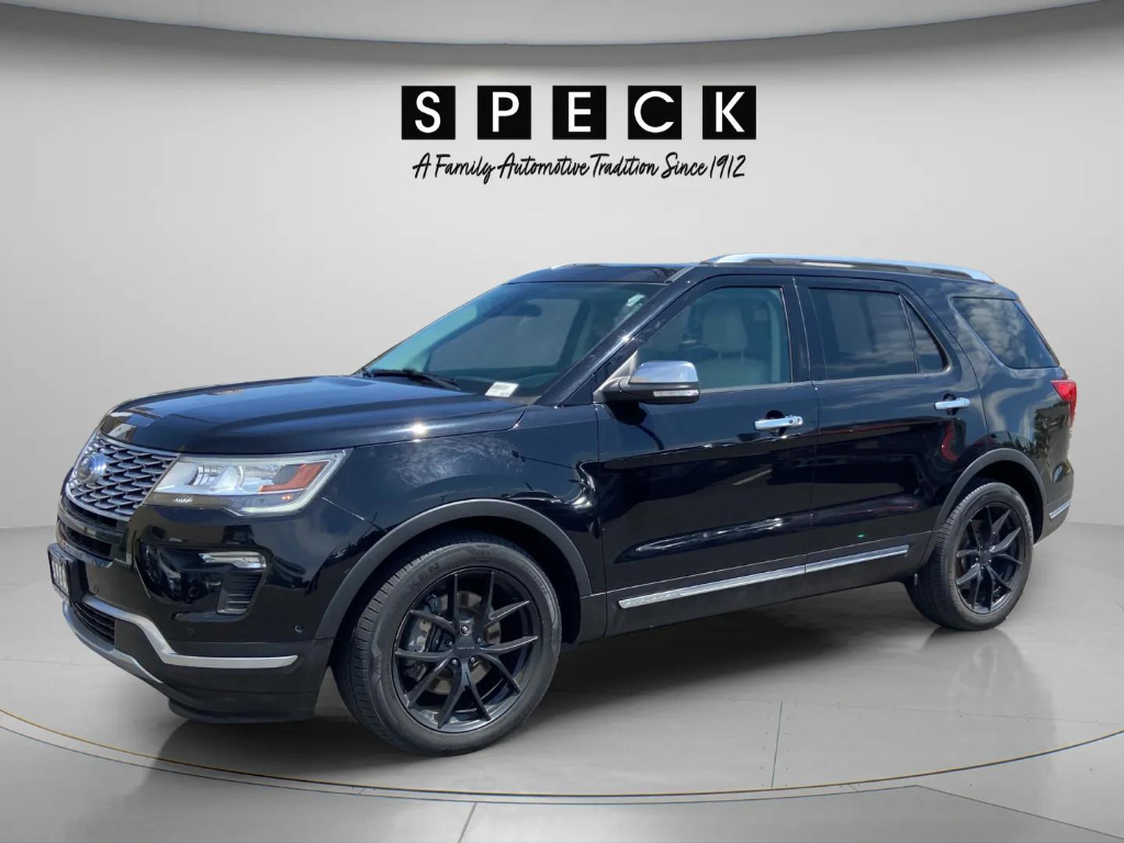 Shadow Black 2018 Ford Explorer SUV / Crossover All-Wheel Drive 6-Speed Automatic