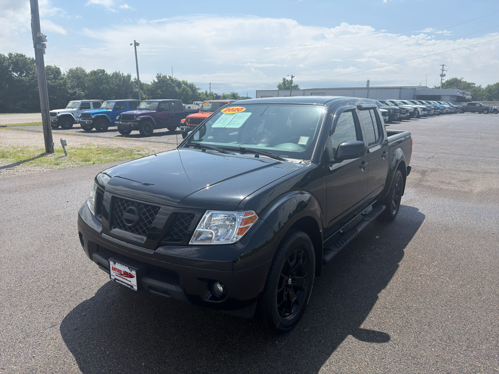 Gray (Magnetic Black Pearl) 2020 Nissan Frontier Pickup Truck Four-Wheel Drive 9-Speed Automatic