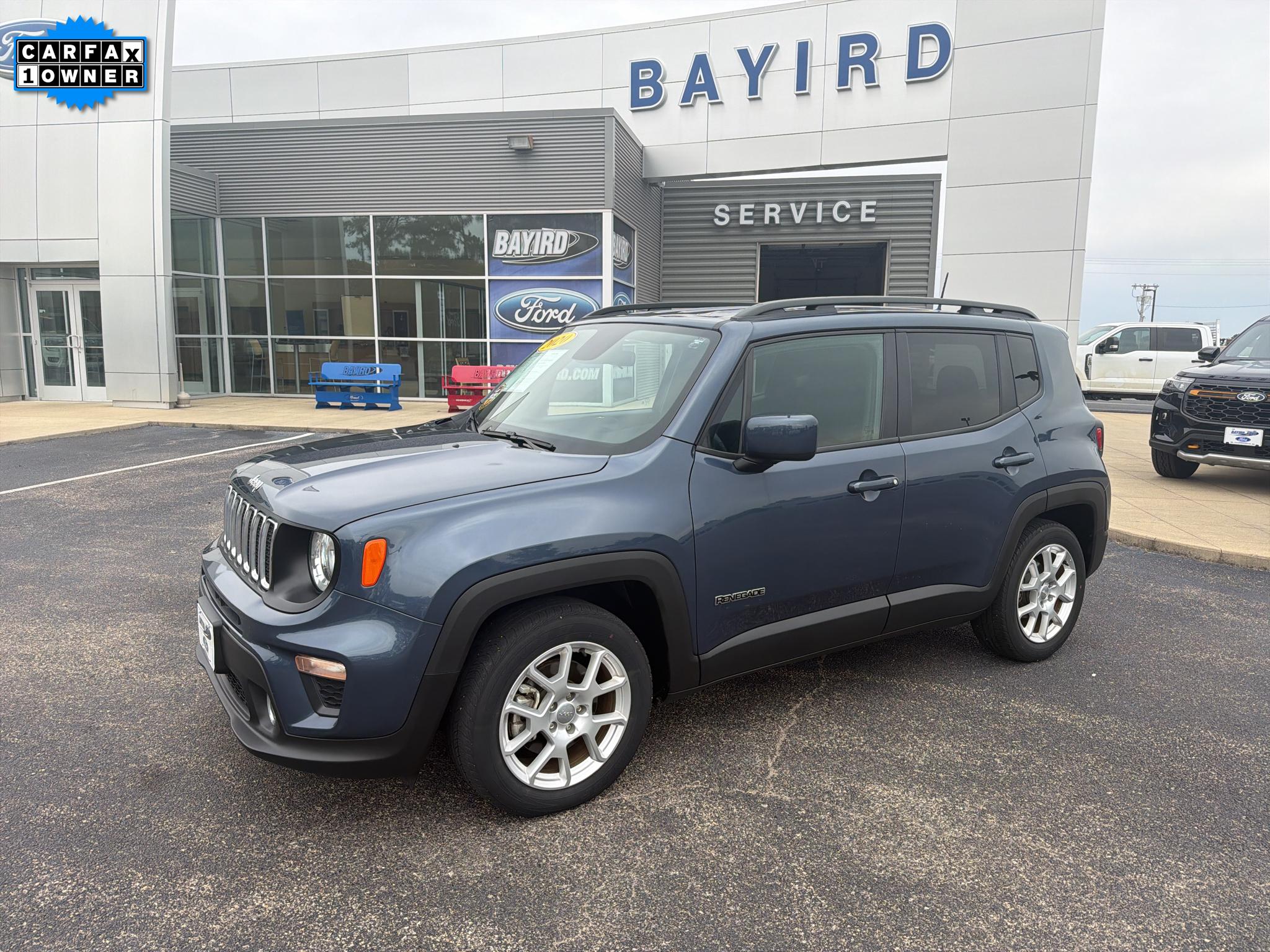 Slate Blue Pearlcoat 2020 Jeep Renegade SUV / Crossover Front-Wheel Drive 9-Speed Automatic