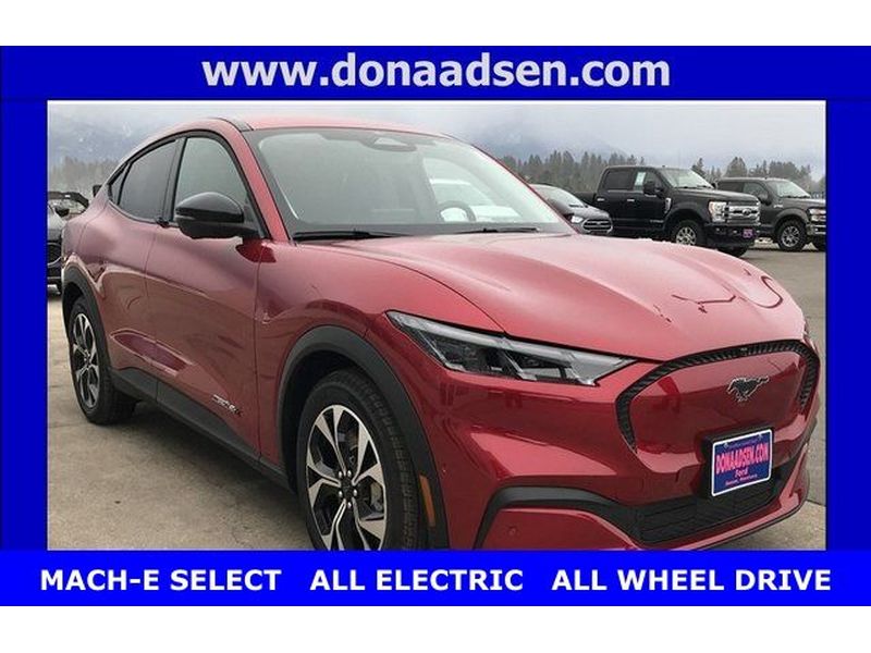 Rapid Red Metallic Tinted Clearcoat 2024 Ford Mustang Mach-E SUV / Crossover All-Wheel Drive Automatic