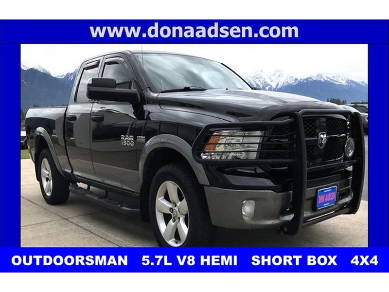 2013 RAM 1500 Pickup Truck Four-Wheel Drive 6-Speed Automatic