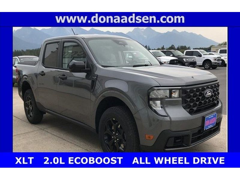 Carbonized Gray Metallic 2025 Ford Maverick Pickup Truck All-Wheel Drive 8-Speed Automatic
