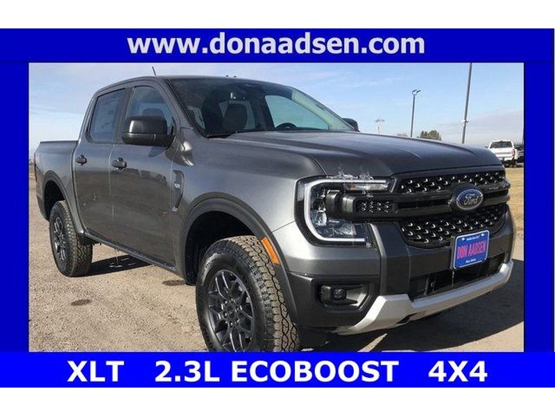 Carbonized Gray Metallic 2025 Ford Ranger Pickup Truck Four-Wheel Drive Automatic