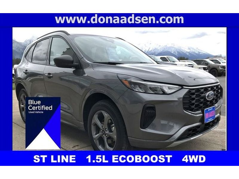 CARBONIZED GRAY METALLIC 2024 Ford Escape SUV / Crossover All-Wheel Drive 8-Speed Automatic