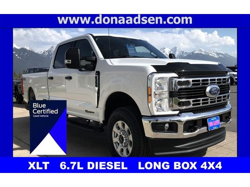 Oxford White 2024 Ford F-350 Super Duty Pickup Truck Four-Wheel Drive Automatic