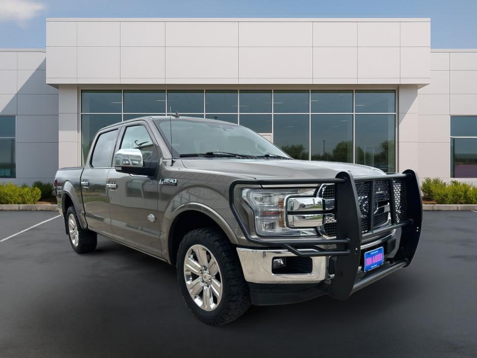 Stone Gray 2018 Ford F-150 Pickup Truck Four-Wheel Drive Automatic