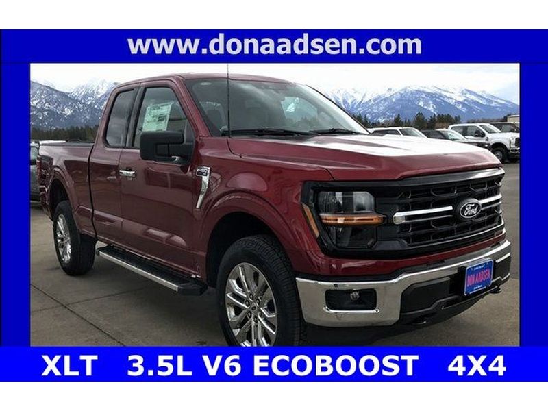 Ruby Red Metallic Tinted Clearcoat 2026 Ford F-150 Pickup Truck Four-Wheel Drive Automatic