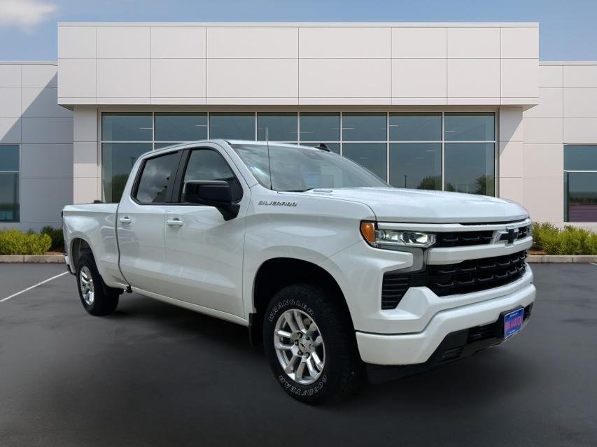 Summit White 2025 Chevrolet Silverado 1500 Pickup Truck Four-Wheel Drive 8-Speed Automatic