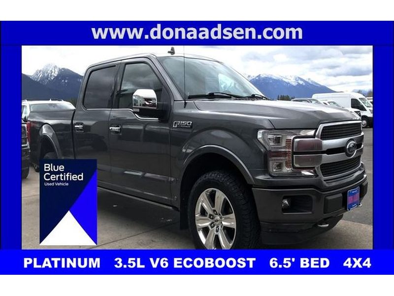 Gray (Magnetic Metallic) 2020 Ford F-150 Pickup Truck Four-Wheel Drive Automatic
