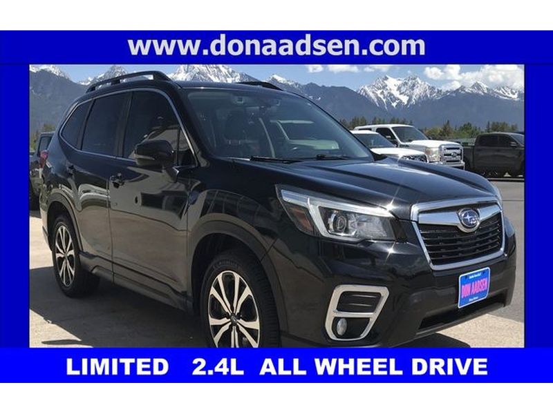 Crystal Black Silica 2020 Subaru Forester SUV / Crossover All-Wheel Drive Continuously Variable Transmission