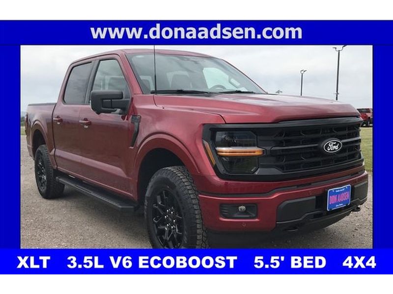 Ruby Red Metallic Tinted Clearcoat 2026 Ford F-150 Pickup Truck Four-Wheel Drive Automatic