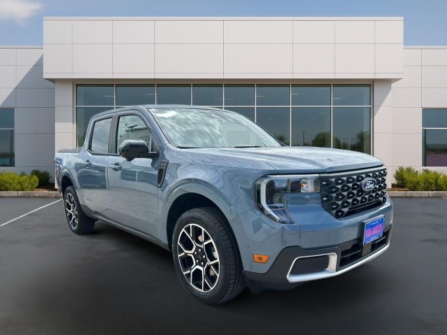 Blue (Azure Gray Metallic Tri-Coat) 2026 Ford Maverick Pickup Truck All-Wheel Drive Continuously Variable Transmission