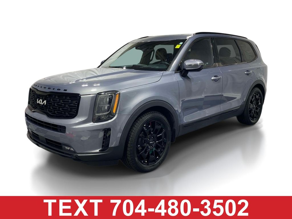 Everlasting Silver 2022 Kia Telluride SUV / Crossover All-Wheel Drive 8-Speed Automatic