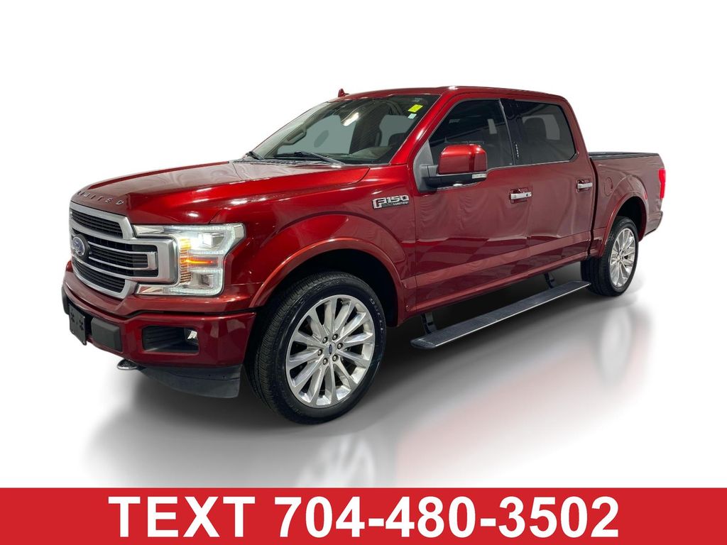 Ruby Red Metallic Tinted Clearcoat 2019 Ford F-150 Pickup Truck Four-Wheel Drive Automatic