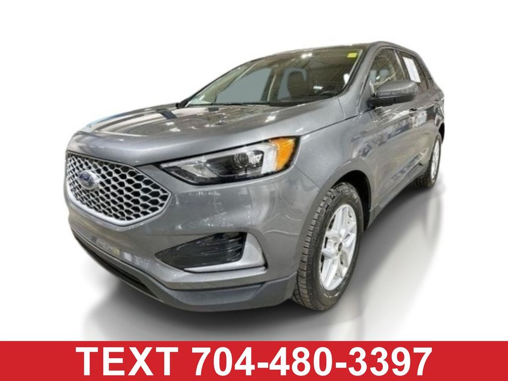 Carbonized Gray Metallic 2024 Ford Edge SUV / Crossover All-Wheel Drive 8-Speed Automatic