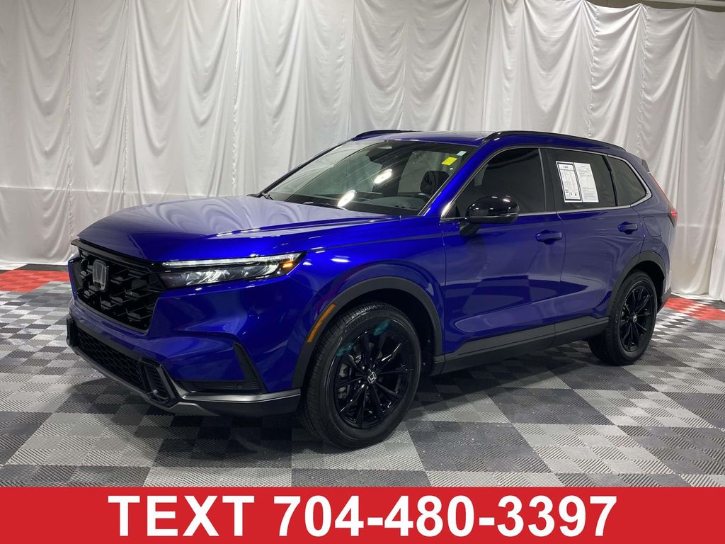 Still Night Pearl 2025 Honda CR-V Hybrid SUV / Crossover All-Wheel Drive Continuously Variable Transmission