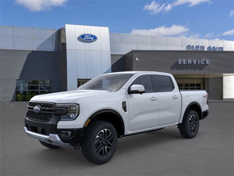 Oxford White 2025 Ford Ranger Pickup Truck Four-Wheel Drive Automatic