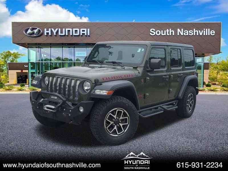Sarge Green Clearcoat 2020 Jeep Wrangler SUV / Crossover Four-Wheel Drive 8-Speed Automatic