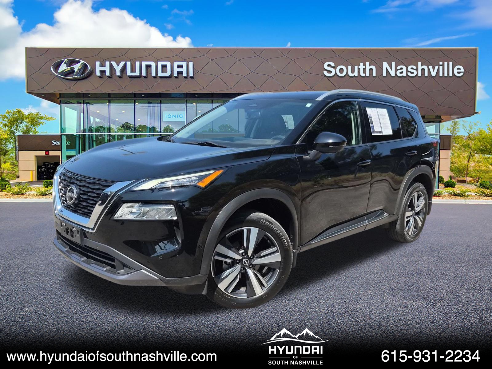 Super Black 2023 Nissan Rogue SUV / Crossover All-Wheel Drive Continuously Variable Transmission