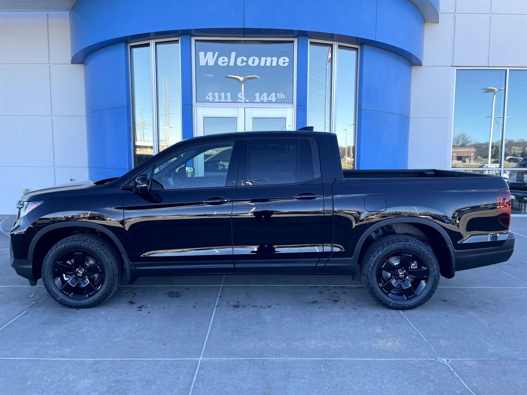 Black 2026 Honda Ridgeline Pickup Truck All-Wheel Drive Automatic