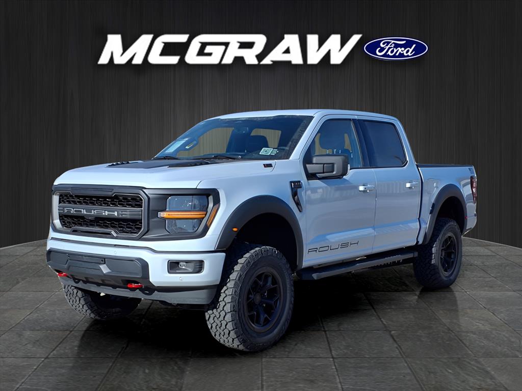 Silver Metallic 2025 Ford F-150 Pickup Truck Four-Wheel Drive Automatic