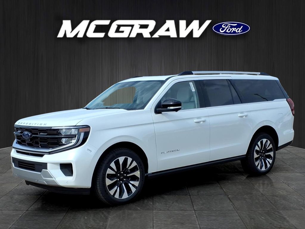 White Metallic 2026 Ford Expedition SUV / Crossover Four-Wheel Drive Automatic