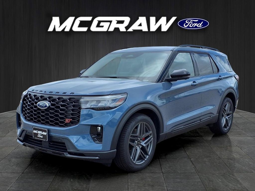 Vapor Blue 2026 Ford Explorer SUV / Crossover All-Wheel Drive Automatic